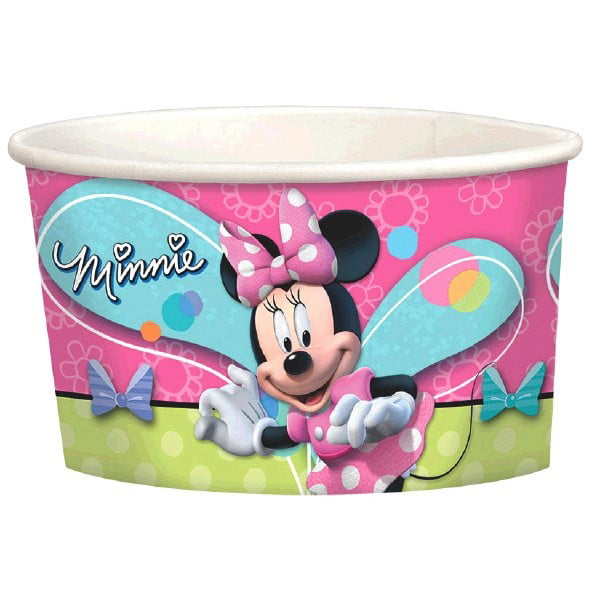 Minnie Mouse Cafe Plastic Cups 8pk